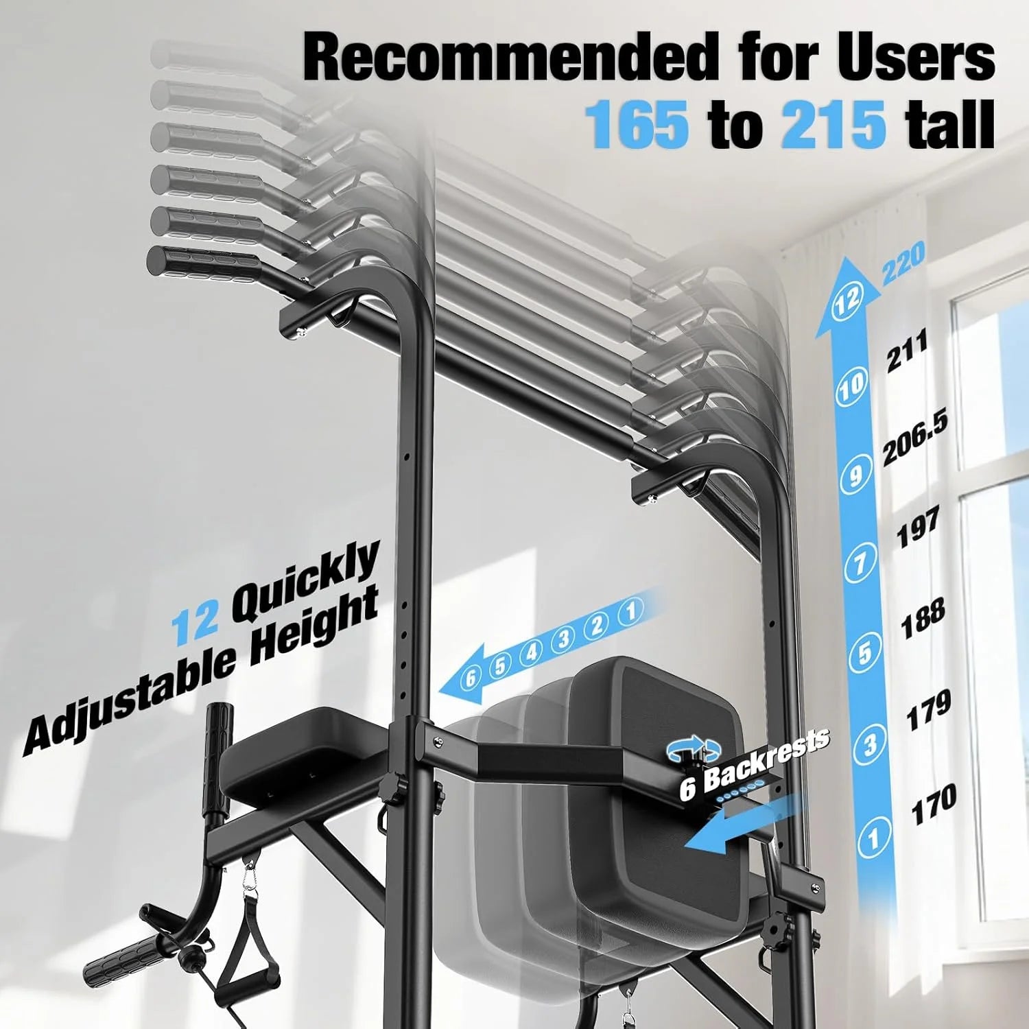 PrecisionFit Multi-Function Power Tower
