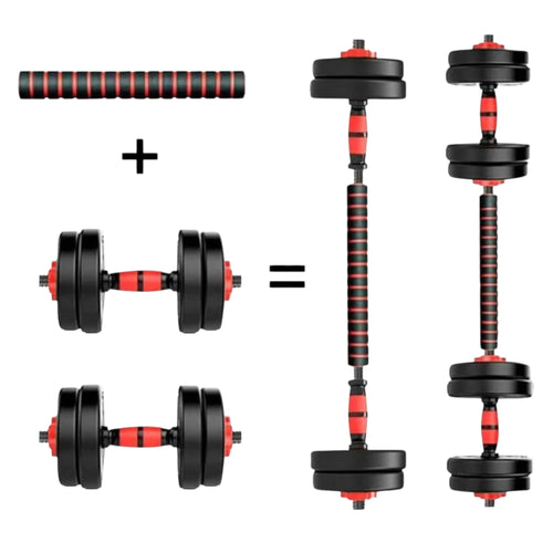 Adjustable Dumbbell & Barbell Set