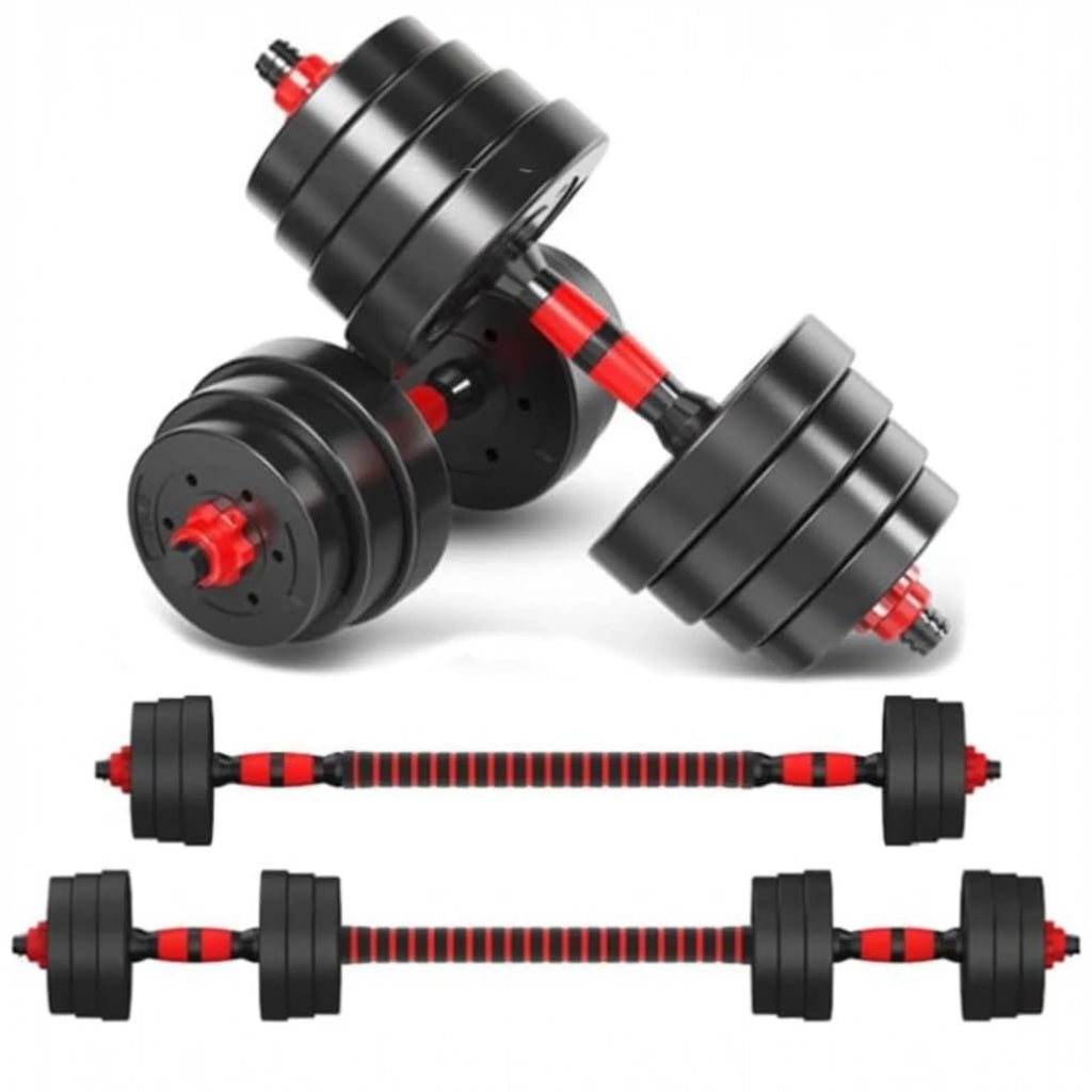 Adjustable Dumbbell & Barbell Set