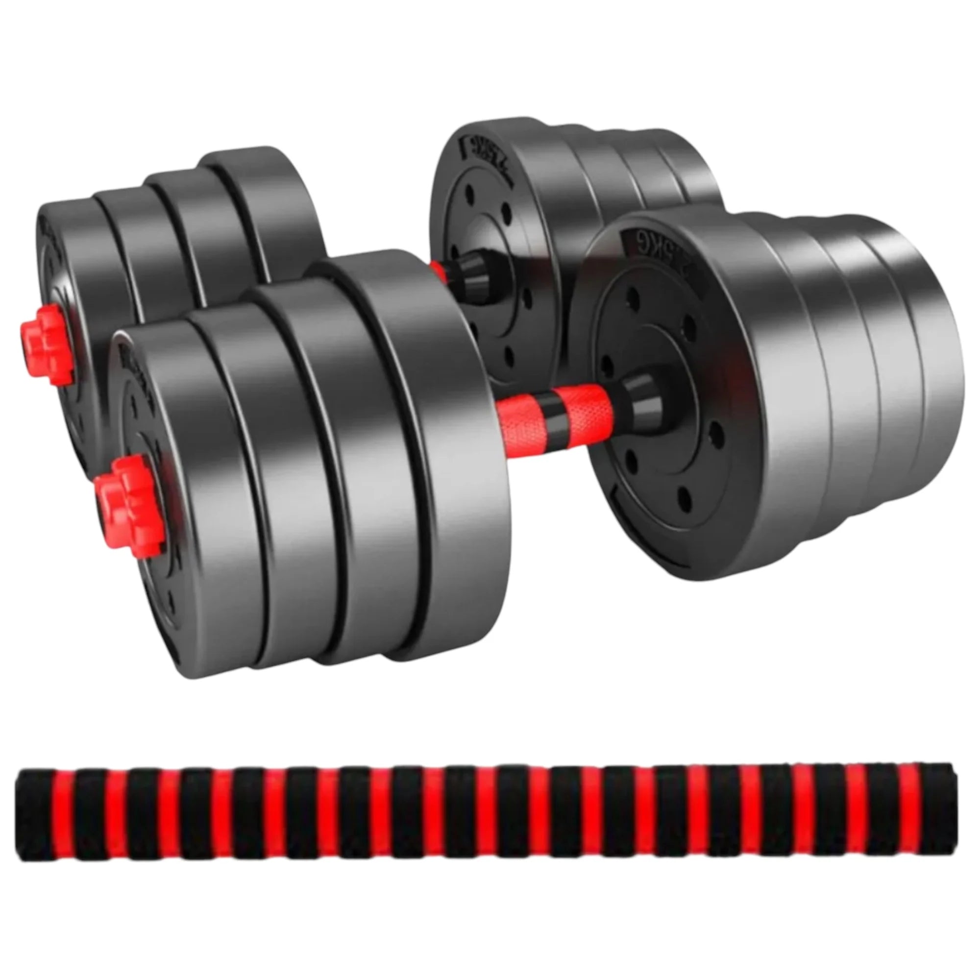 Adjustable Dumbbell & Barbell Set